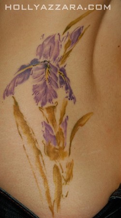 Holly Azzara - Brush Paint Iris
